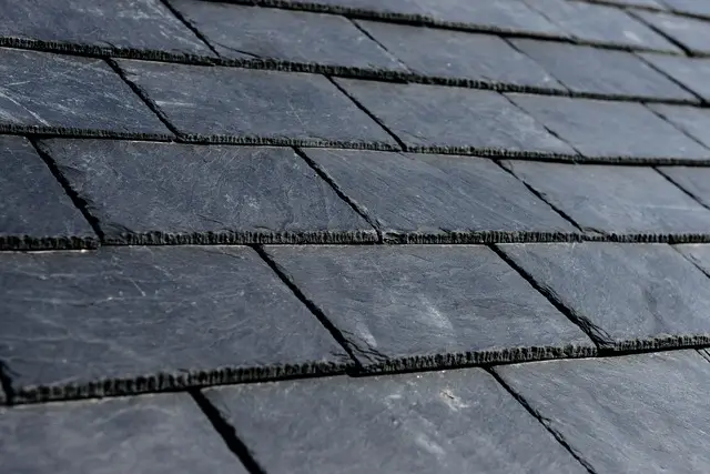 Natural slate roof installation in Scotia, NY