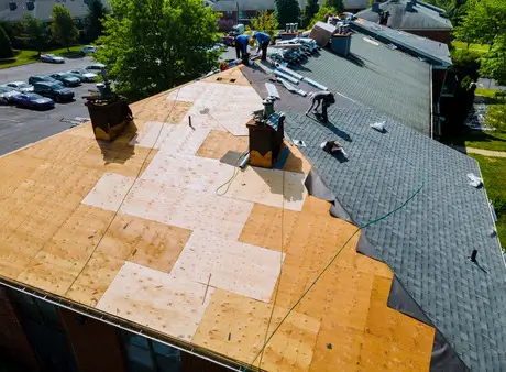 Tear‑off and re‑roof service in Columbus, OH